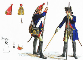 Clearance full color plates by Adolph Menzel at € 0,50 each - Seven-Years-War - Prussian Army